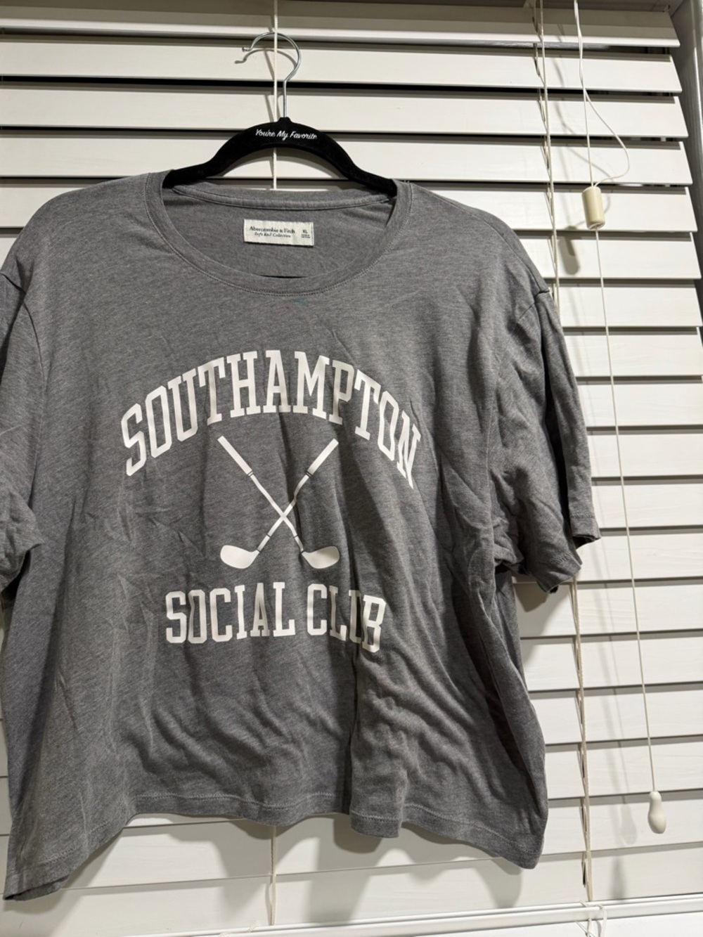 Southampton Social Club Gray Graphic Tee